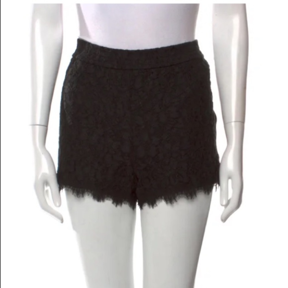 Lace Diane vonFurstenberg lace shorts